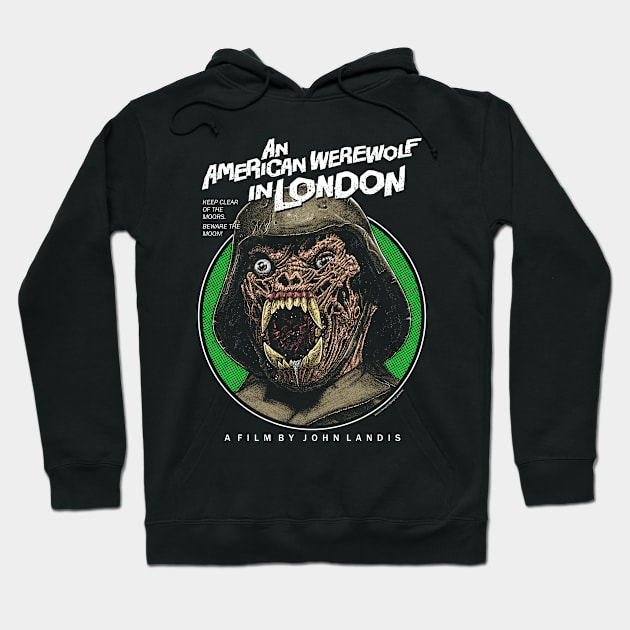 An American werewolf In London, Beware the moon, Cult Classic Hoodie by PeligroGraphics